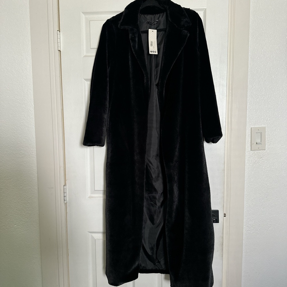 Women's Black Long Coat
